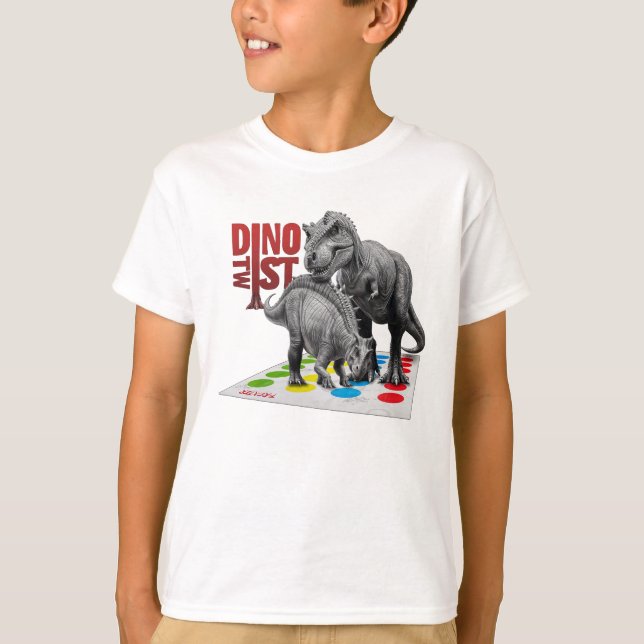 Dino Twist T Shirt (Framsida)