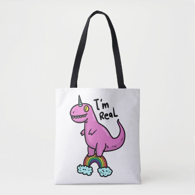 Dino Unicorn Tygkasse (Framsida)