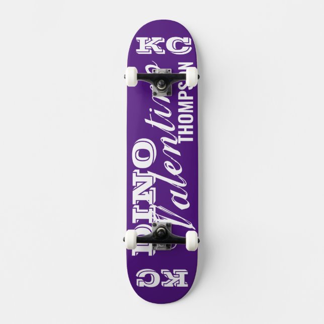 DINO VALENTINO KC Skateboard (Framsida)