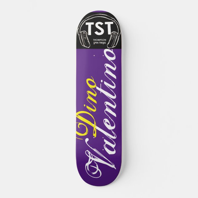 DINO VALENTINO Skateboard (Framsida)