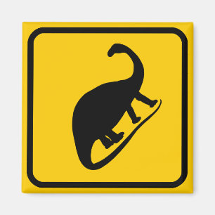 Dino Xing-teckenmagnet Magnet