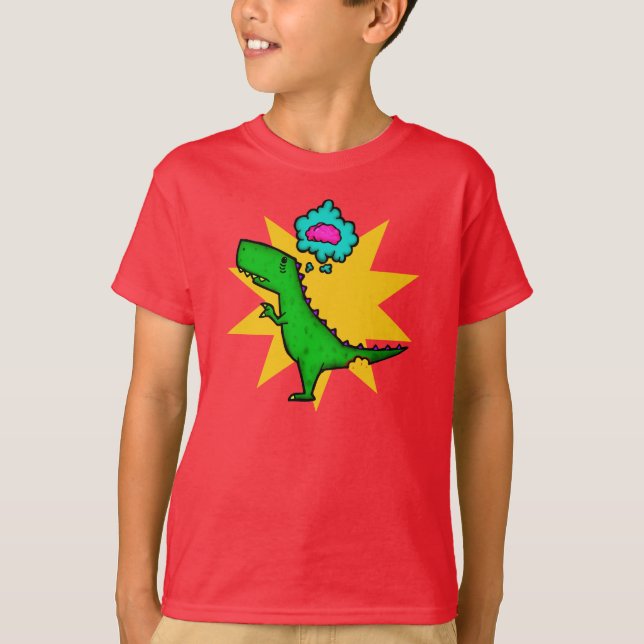 Dino Zombie Tröja (Framsida)