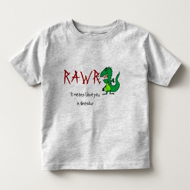 Dinoasaur T T Shirt (Framsida)