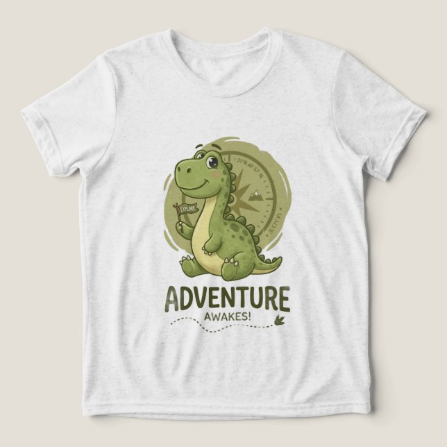 Dinoäventyr T Shirt (Design Framsida)