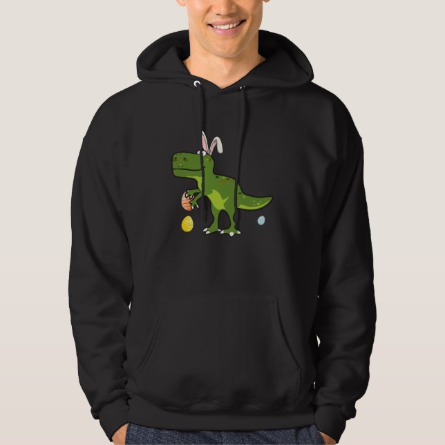 DinoBunny  Easter Egg Hunting Celebration Costume Hoodie (Framsida)