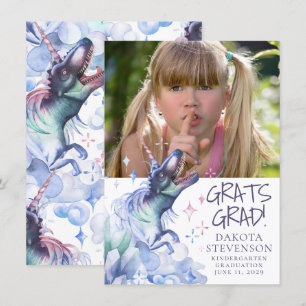 Dinocorn Crystal Novelty Magic Photo Studenten Meddelande