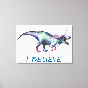 Dinocorn Tro Fantasy Roar Unisaur Colorful Canvastryck