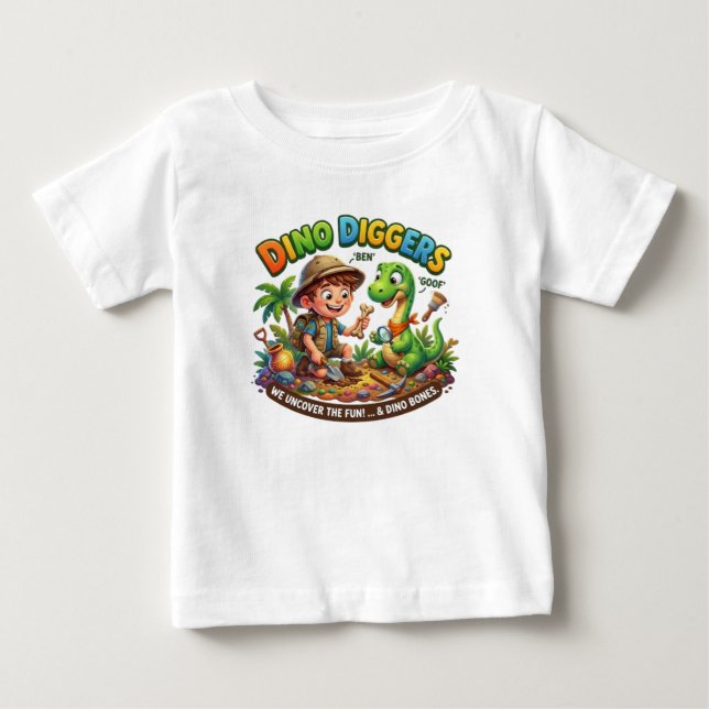DINOGRÄVARE T SHIRT (Framsida)