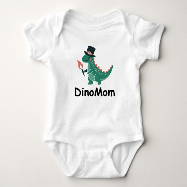 DinoMamma Shirts - Best Mors dag-presenten T Shirt (Framsida)