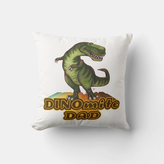 Dinomite Pappa Kudde (Framsida)