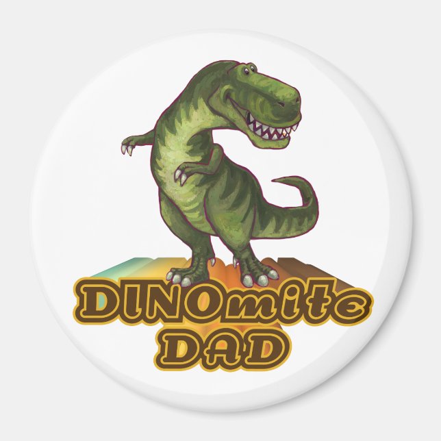 Dinomite Pappa Magnet (Framsidan)