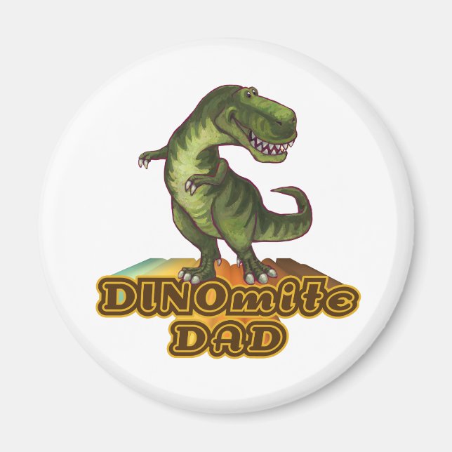 Dinomite Pappa Magnet (Framsidan)