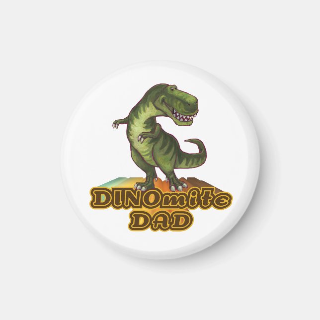 Dinomite Pappa Magnet (Framsidan)