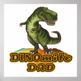 Dinomite Pappa Poster