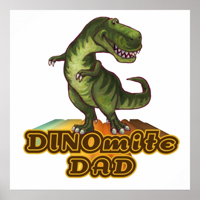Dinomite Pappa Poster (Framsidan)