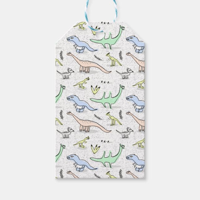 Dinos Presentetikett (Framsidan)
