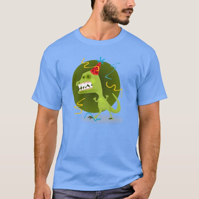Dinos sten - Dinosaurfödelsedagsfest Tröja (Framsida)