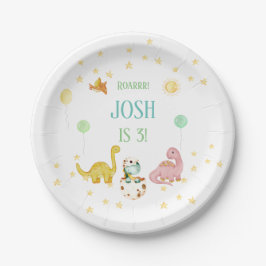 Dinosaur 3:e födelsedagsbarnen