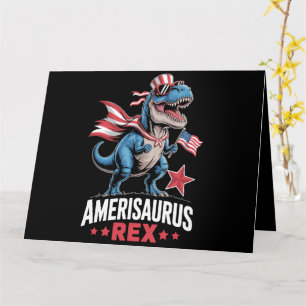 Dinosaur 4 juli Amerisaurus T Rex Rolig Kort