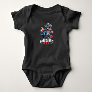 Dinosaur 4 juli Amerisaurus T Rex Rolig Shirt