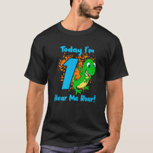 Dinosaur 8 ÅÅtta års gammal födelsedagstjocklek T Shirt