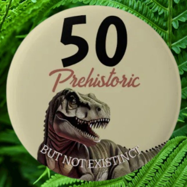 Dinosaur ÅLDER T Rex Knapp (Check out our pin button dinosaur selection for the very best personalized designs)