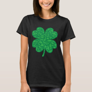 Dinosaur älskare Fyrbladig klöver Dino St Patricks T Shirt