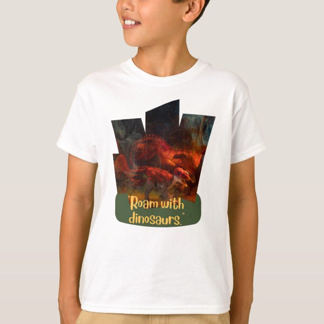 DINOSAUR ANIMAL QUOTES DESIGNS T SHIRT (Framsida)