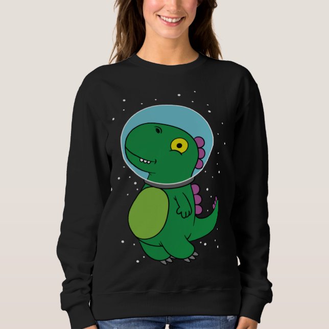 Dinosaur astronaut children's gift for space fans t shirt (Framsida)