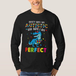 Dinosaur Autism Society säger att den autistiska g T Shirt