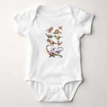 Dinosaur baby bodydress