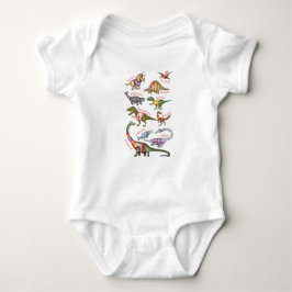Dinosaur baby bodydress t shirt
