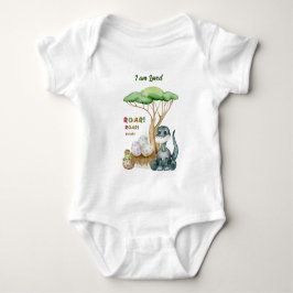 Dinosaur Baby Bodykostym | Anpassa familj T-Shirt
