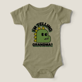 Dinosaur Baby Bodykostym T Shirt
