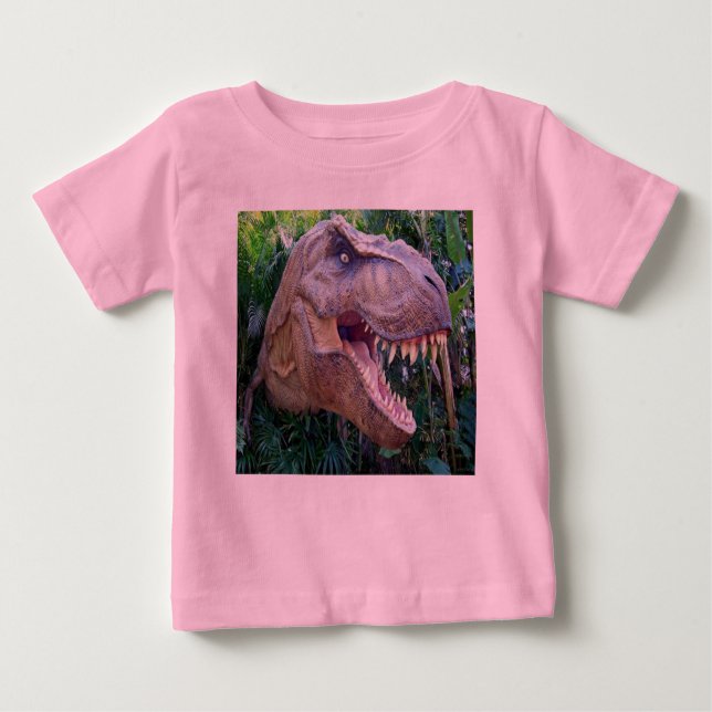 Dinosaur baby fliromper tröja (Framsida)
