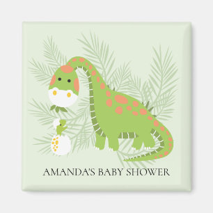 Dinosaur Baby Shower-favoritmagnet Magnet