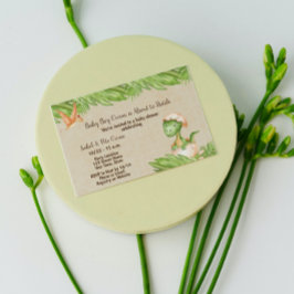 Dinosaur Baby Shower-inbjudan Inbjudningar