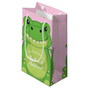Dinosaur Baby Shower T-Rex Rosa Girl Girl