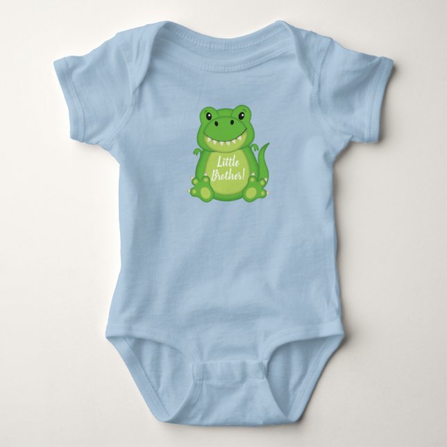 Dinosaur Baby Shower T-Rex T Shirt (Framsida)