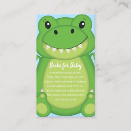 Dinosaur Baby Shower T-Rex Tilläggskort