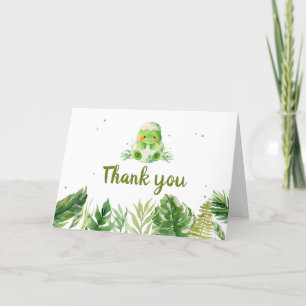 Dinosaur Baby Shower Tack Kort