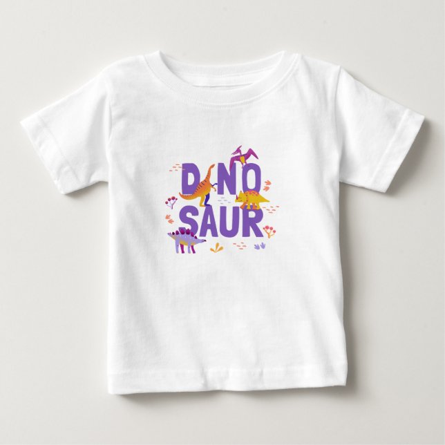 Dinosaur baby t shirt (Framsida)