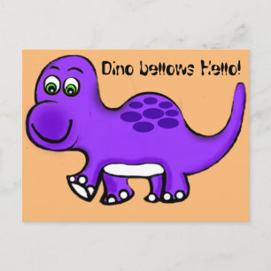 Dinosaur Baby vykort