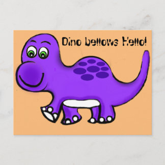 Dinosaur Baby vykort
