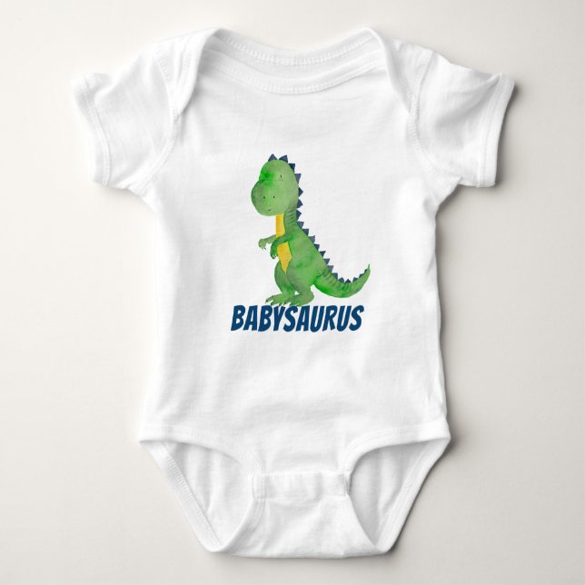 Dinosaur Babysaurus Shirt - Cute Trex Shirt T Shirt (Framsida)