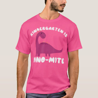 Dinosaur Back to school Shirt Kindergarten är din T Shirt
