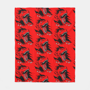 Dinosaur-barn Fleecefilt