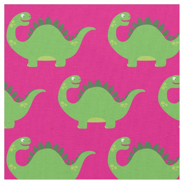 Dinosaur Barn Söt Dino Tyg (Närbild)