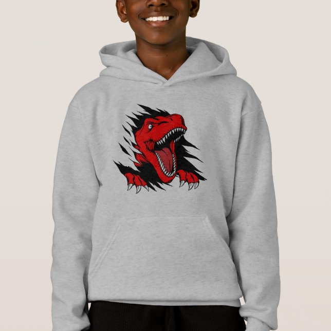Dinosaur-barn T Shirt (Framsida)