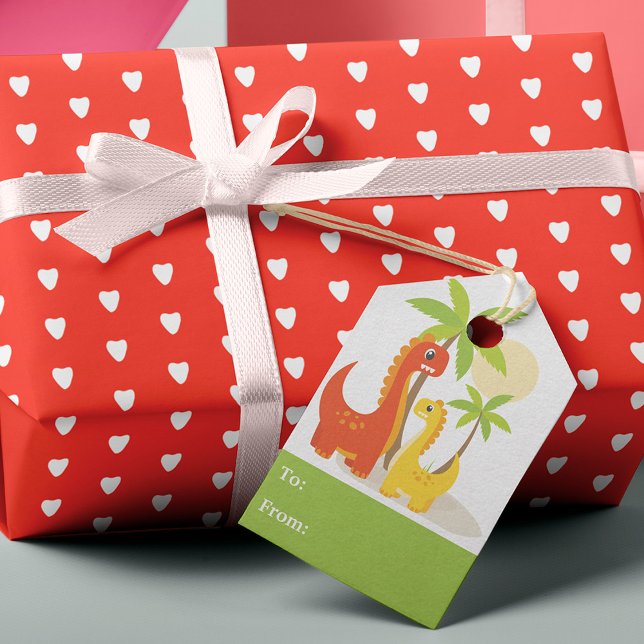 Dinosaur Barnfest  Presentetikett (Skapare uppladdad)